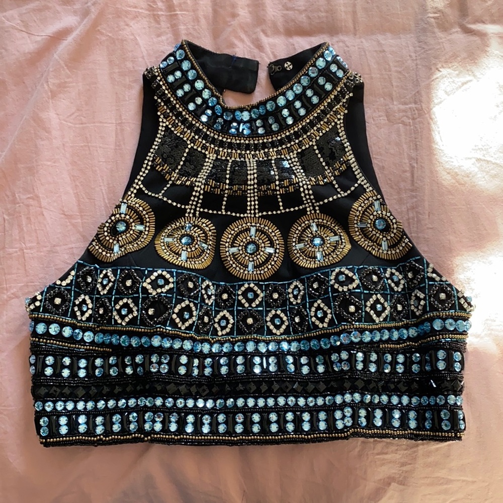 Sherri Hill two piece dress